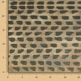 Linen and Jute Botanical Print Green - Ribes y Casals