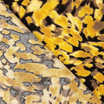 Bruma Crepe Viscose – Golden Mustard Print - Ribes y Casals