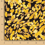 Bruma Crepe Viscose – Golden Mustard Print - Ribes y Casals