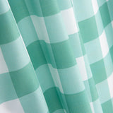 Green Checkered Printed Calico - Ribes y Casals