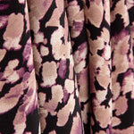 Bruma Crepe Viscose – Mauve and Blush Print - Ribes y Casals