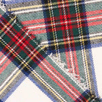 White, Red and Green Checked Mouflon - Ribes y Casals