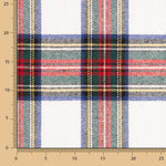 White, Red and Green Checked Mouflon - Ribes y Casals