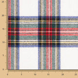 White, Red and Green Checked Mouflon - Ribes y Casals