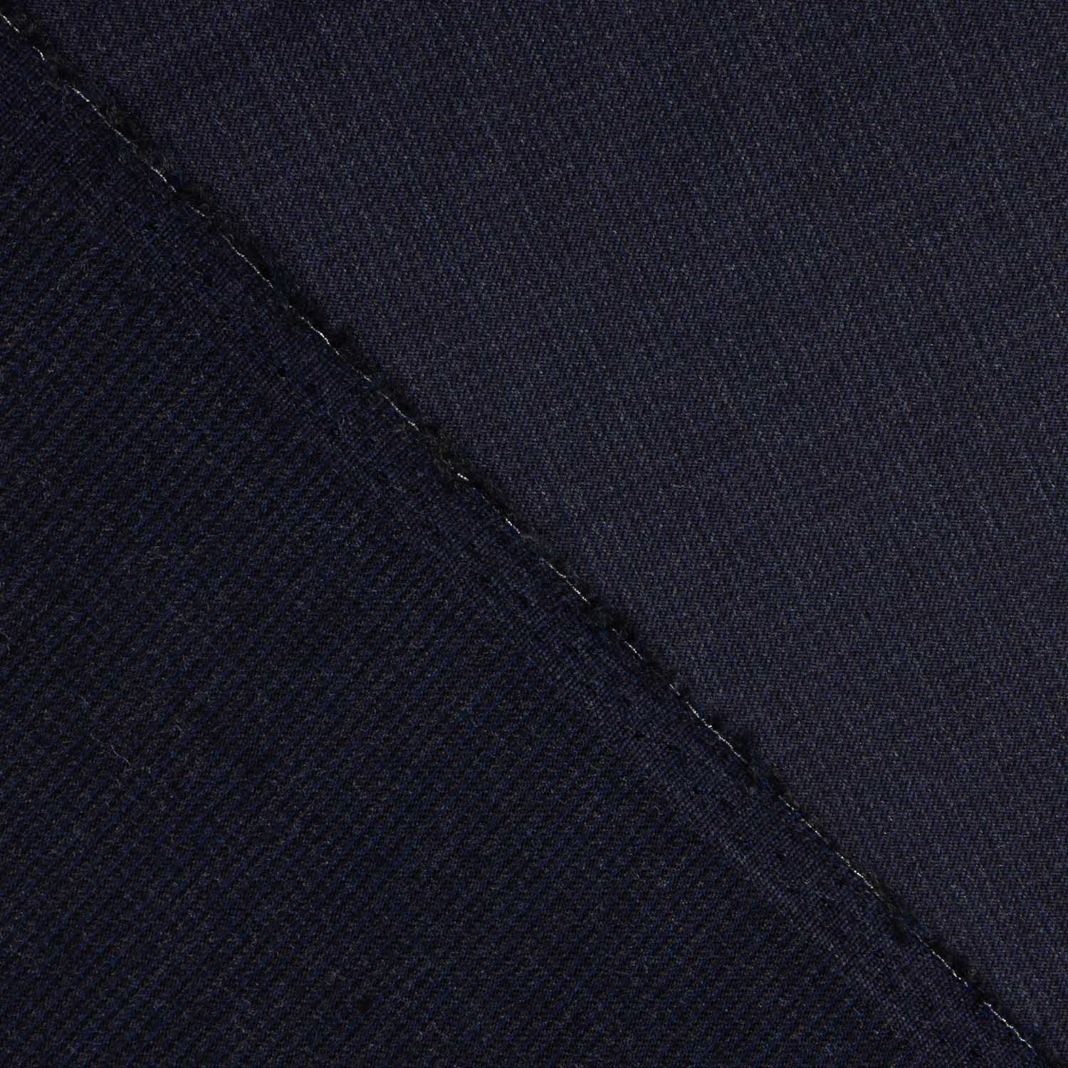 Wool Mini Checks Navy Blue - Ribes y Casals