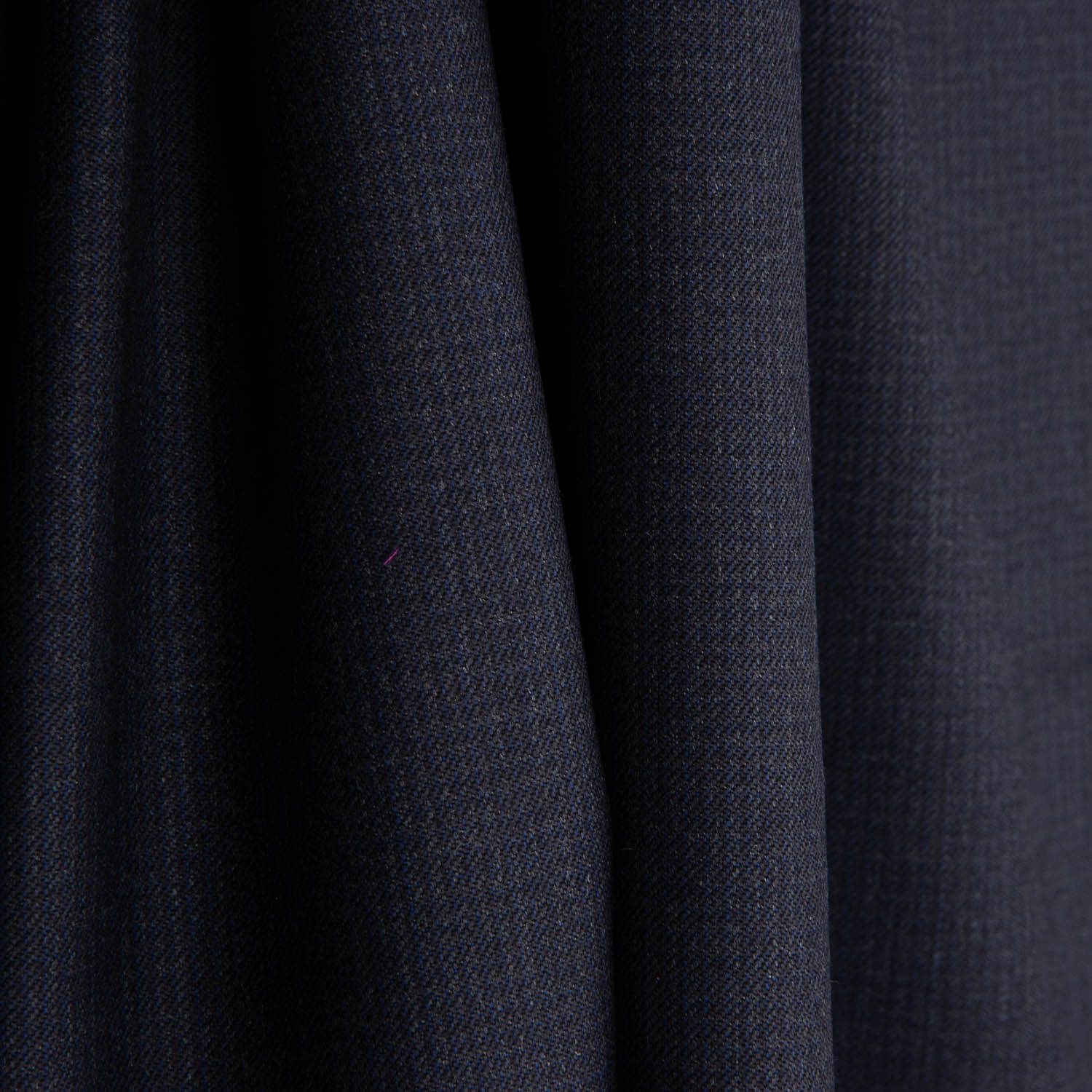 Wool Mini Checks Navy Blue - Ribes y Casals