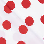 Koshibo Polka Dots 33mm White-Red - Ribes y Casals