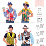 Patrón Burda 2434 Chalecos - Ribes y Casals