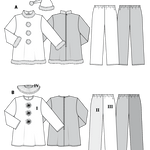 Patrón Burda 2466 Papa Noel - Ribes y Casals