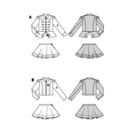 Patrón Burda 2472 Bailarina - Ribes y Casals