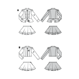 Patrón Burda 2472 Bailarina - Ribes y Casals