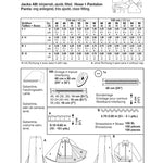 Patrón Burda 2481 Rockstar - Ribes y Casals