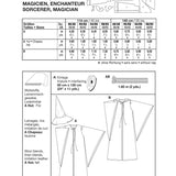 Patrón Burda 2483 Mago - Ribes y Casals