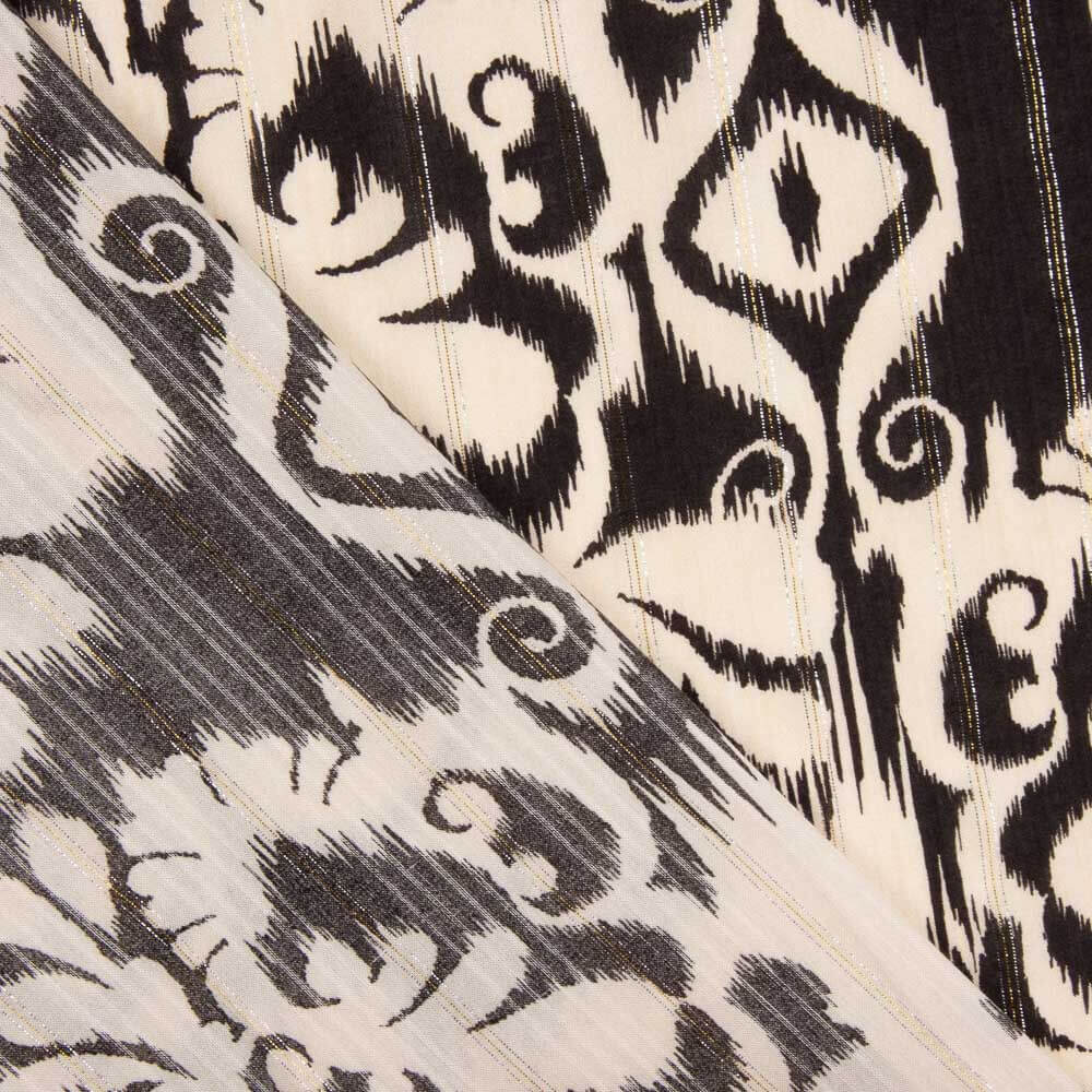 Viscose Lurex Ikat Elegance Voile - Ribes y Casals