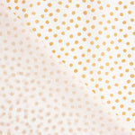 Mustard Micro Dot Cotton Poplin - Ribes y Casals