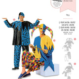 Patrón Burda 2527 Arlequín - Ribes y Casals