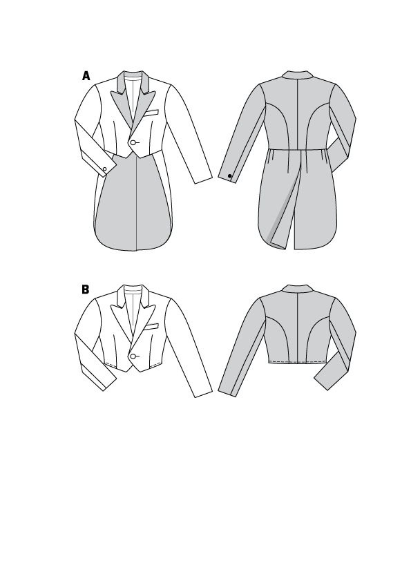 Patrón Burda 2530 Gentleman - Ribes y Casals