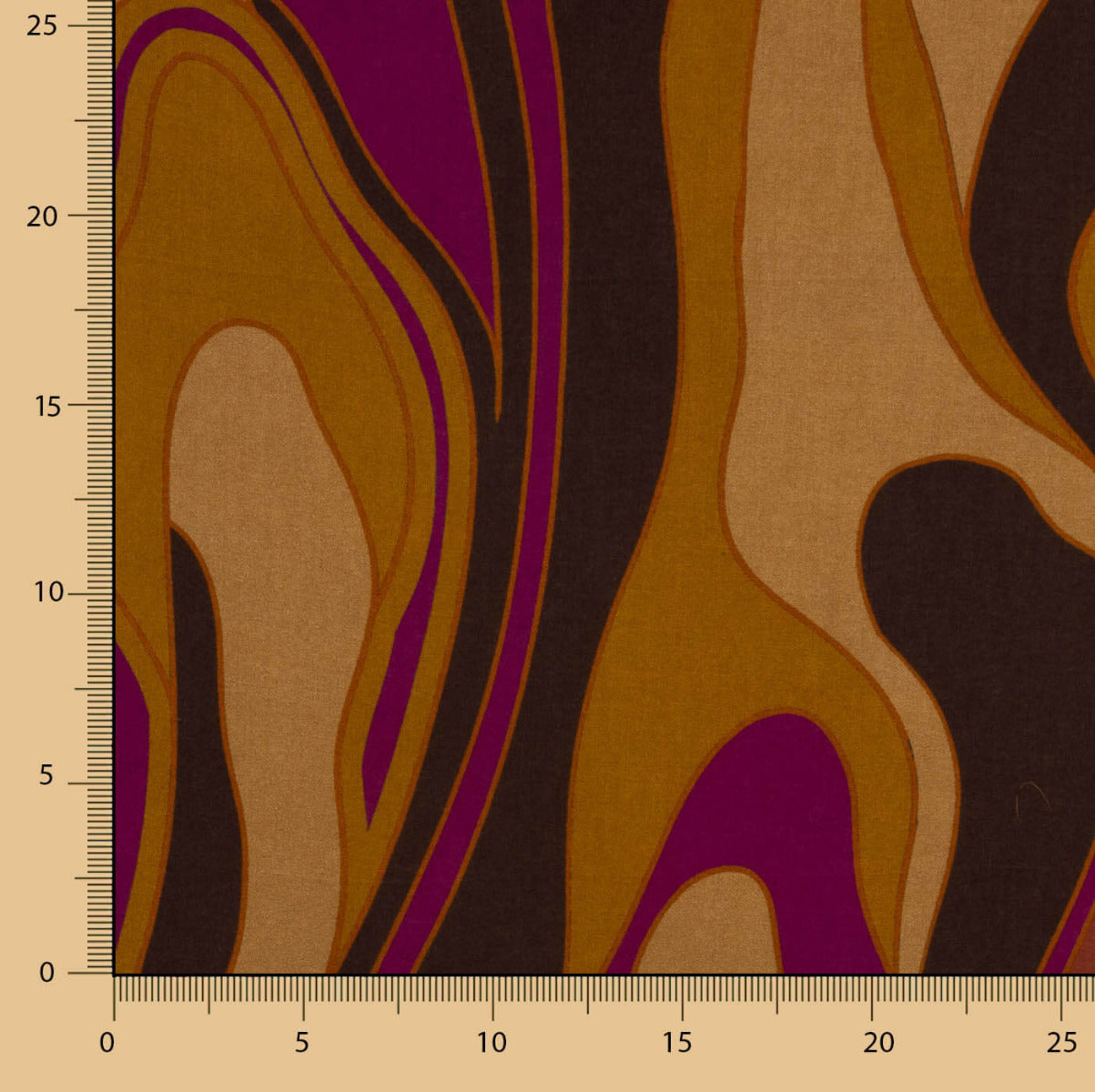 Mahogany Amaral Viscose - Ribes y Casals