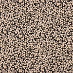 Floral Retro Beige Viscose Crepe - Ribes y Casals