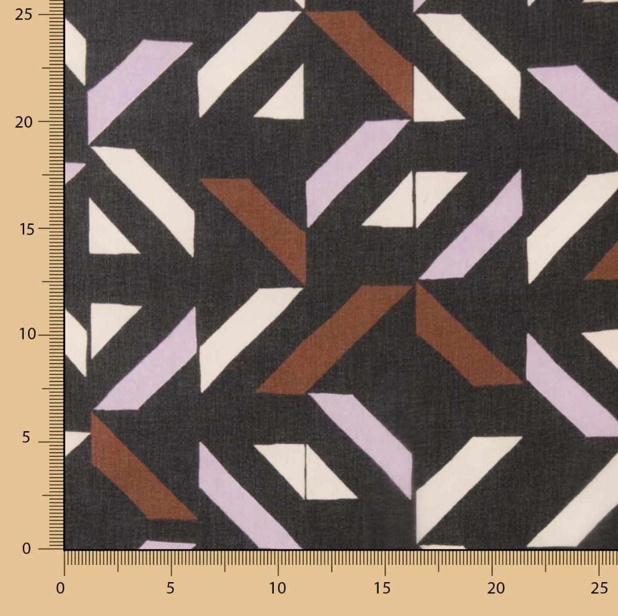 Cubic Vision Polyester Chiffon - Ribes y Casals