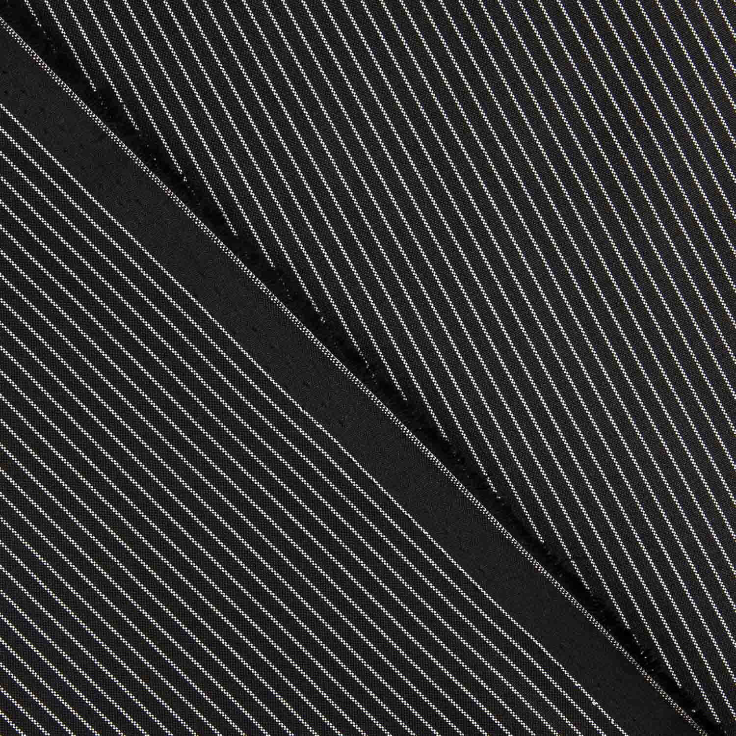 Black and White Fine Luto Stripes - Ribes y Casals