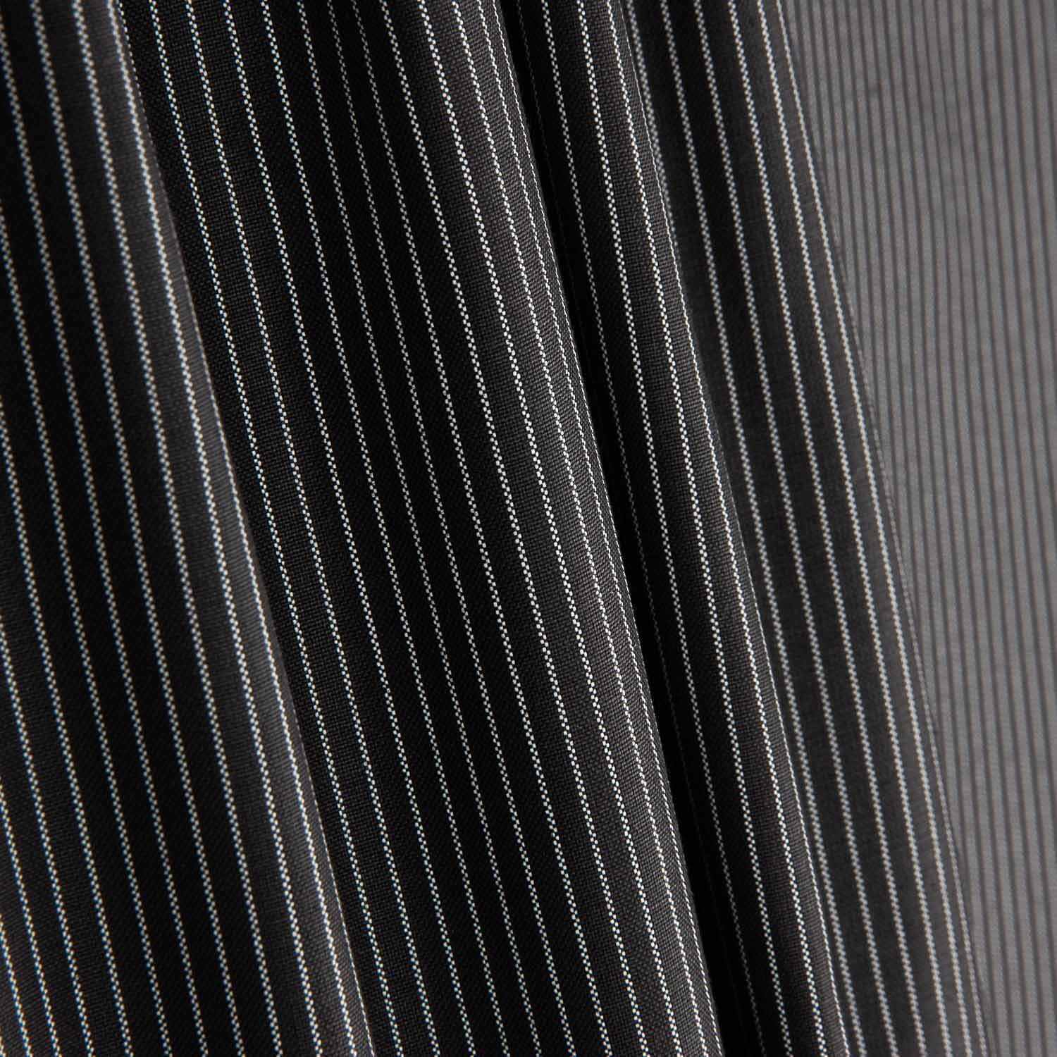 Black and White Fine Luto Stripes - Ribes y Casals