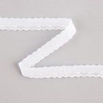 White Embroidered Batiste Trim Model 27513 – 10 mm - Ribes y Casals