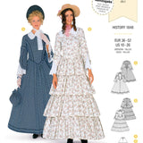 Patrón Burda 2768 Vestidos siglo XIX - Ribes y Casals