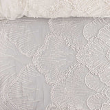 White Tulle Bridal Beading with Pearl Gradient – Elegance - Ribes y Casals