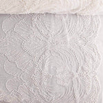 White Tulle Bridal Beading with Pearl Gradient – Elegance - Ribes y Casals