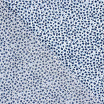 Blue Micro Floral Cotton Poplin - Ribes y Casals