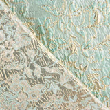 Abstract Brocade Aquamarine and Gold - Ribes y Casals