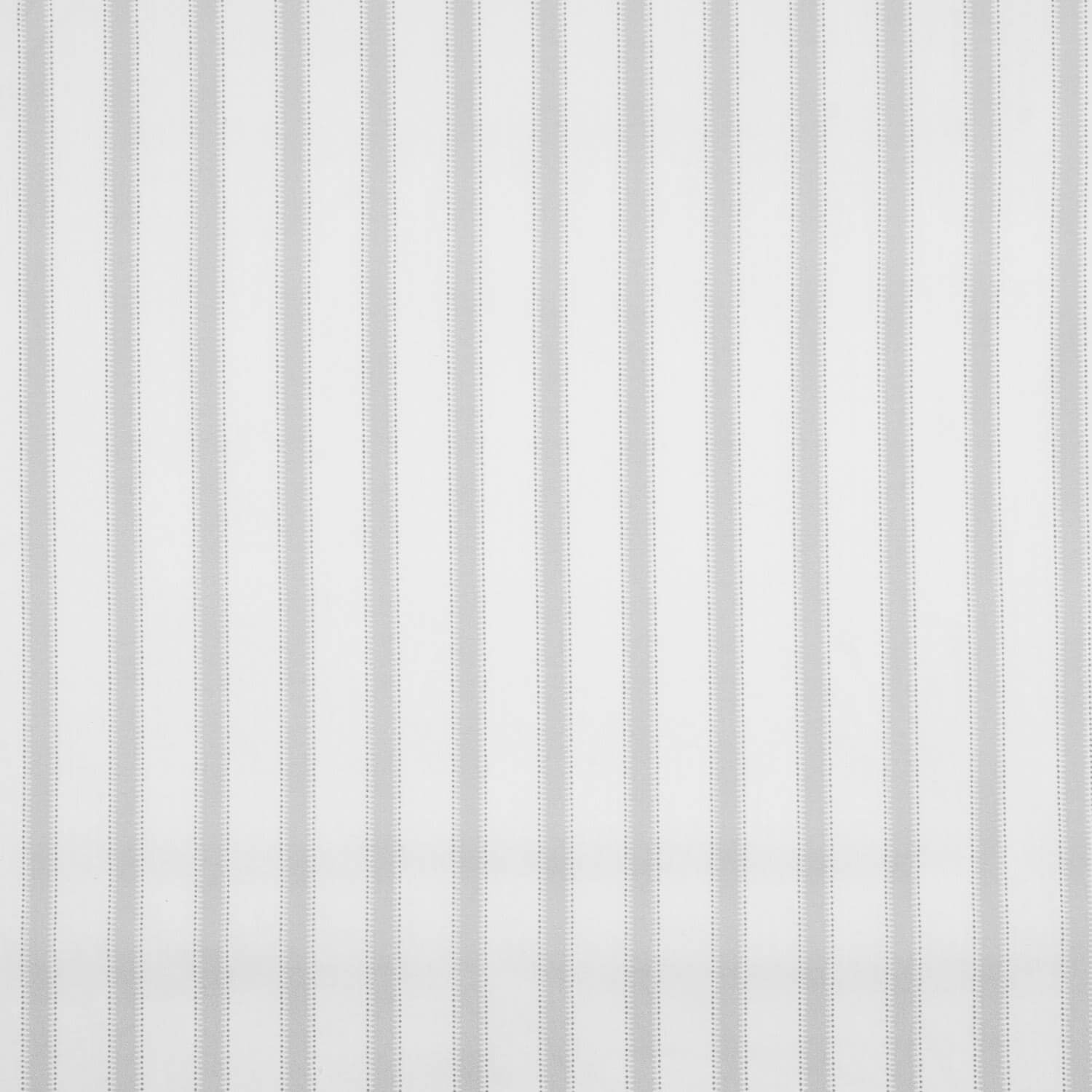 Doots Stripe grey printed percale - Ribes y Casals