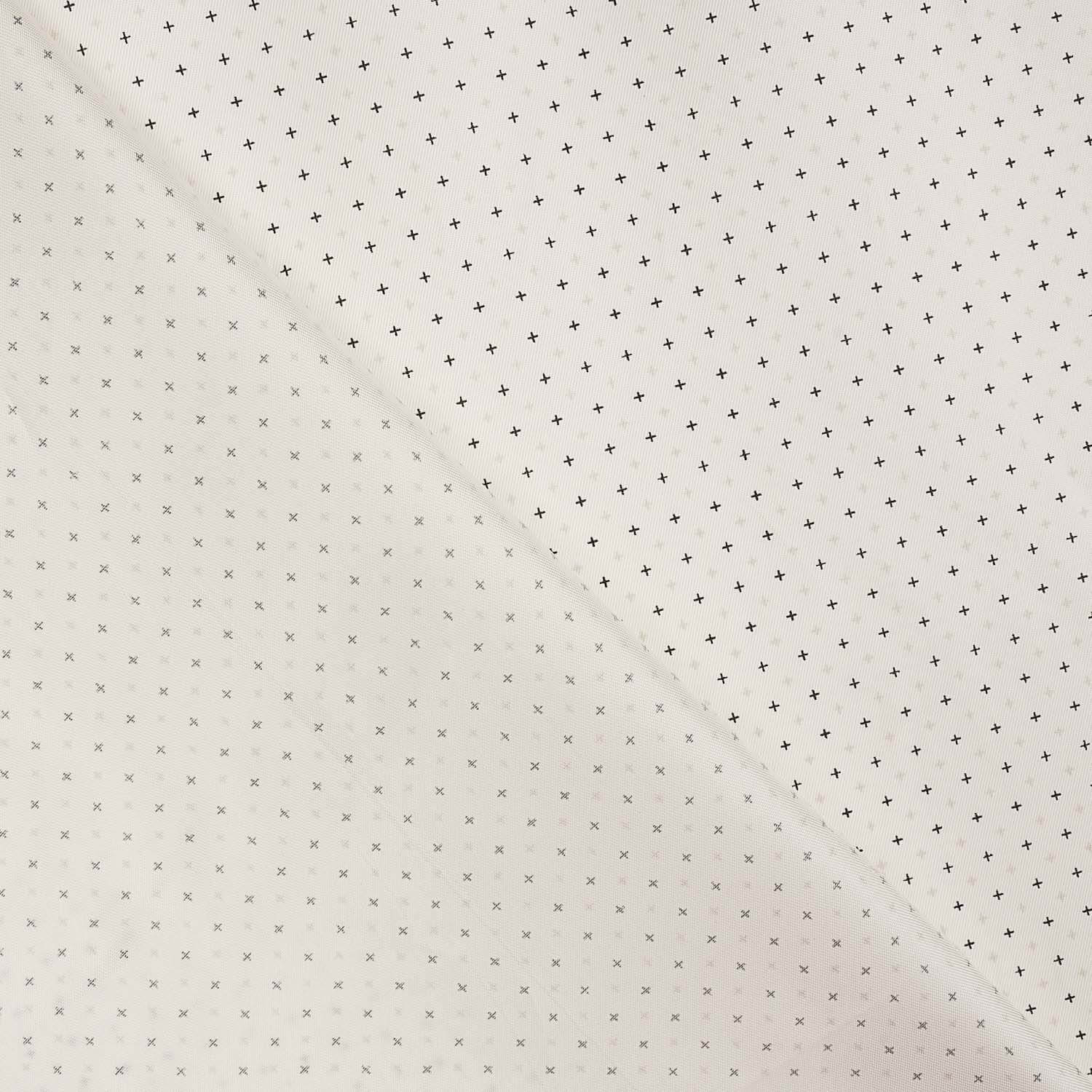 Black Cross Polyester Lining - Ribes y Casals