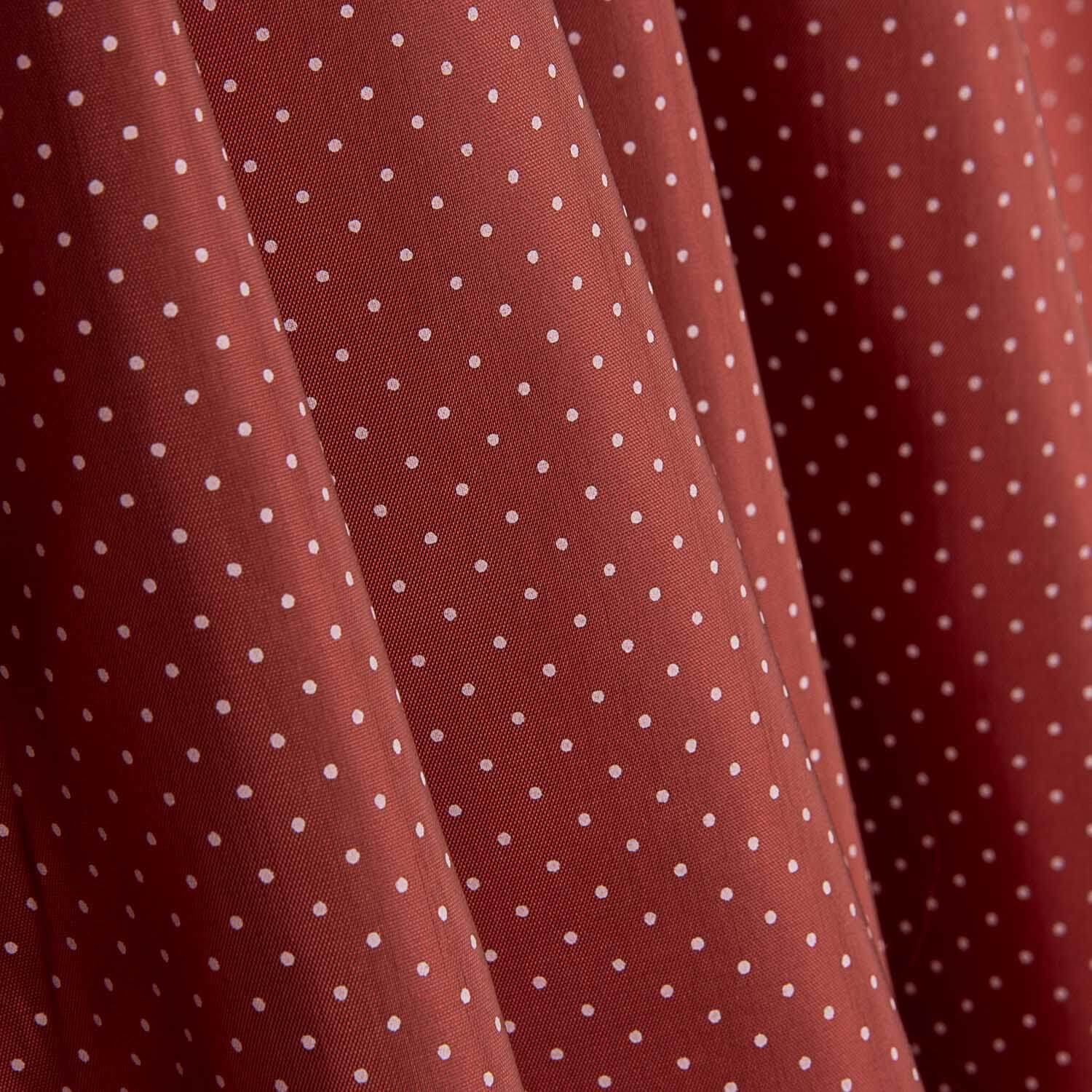Red Polka Dot Lining - Ribes y Casals