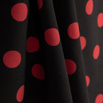 Koshibo Polka Dots 15mm Black-Red - Ribes y Casals