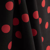 Koshibo Polka Dots 15mm Black-Red - Ribes y Casals