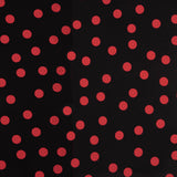 Koshibo Polka Dots 15mm Black-Red - Ribes y Casals