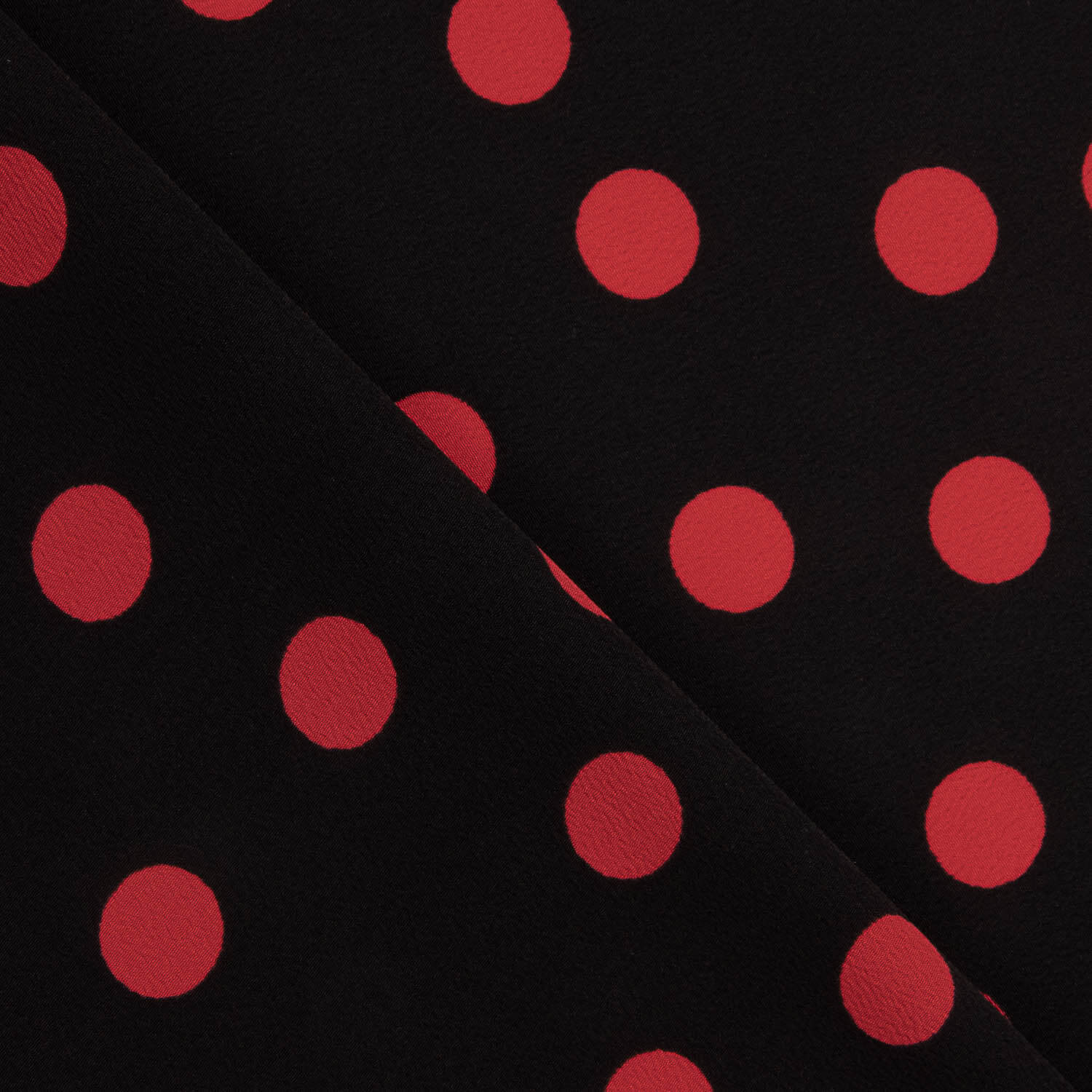 Koshibo Polka Dots 15mm Black-Red - Ribes y Casals
