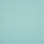 Turquoise Leaves Printed Calico - Ribes y Casals