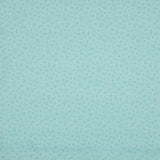 Turquoise Leaves Printed Calico - Ribes y Casals