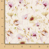 Soft Floral Print Viscose and Linen - Ribes y Casals