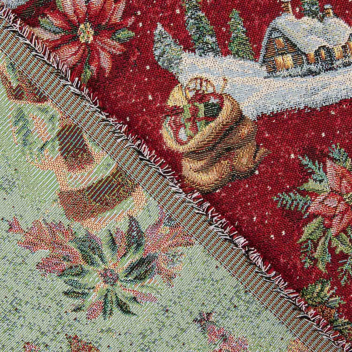 Christmas Gobelin Fabric – Classic Santa Claus - Ribes y Casals