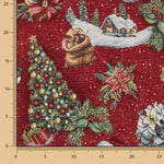 Christmas Gobelin Fabric – Classic Santa Claus - Ribes y Casals