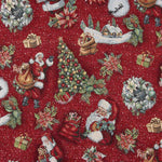 Christmas Gobelin Fabric – Classic Santa Claus - Ribes y Casals