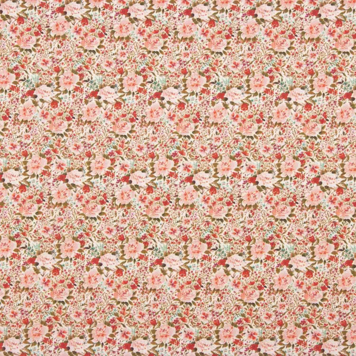 Provence Pink Floral Cotton Batiste - Ribes y Casals