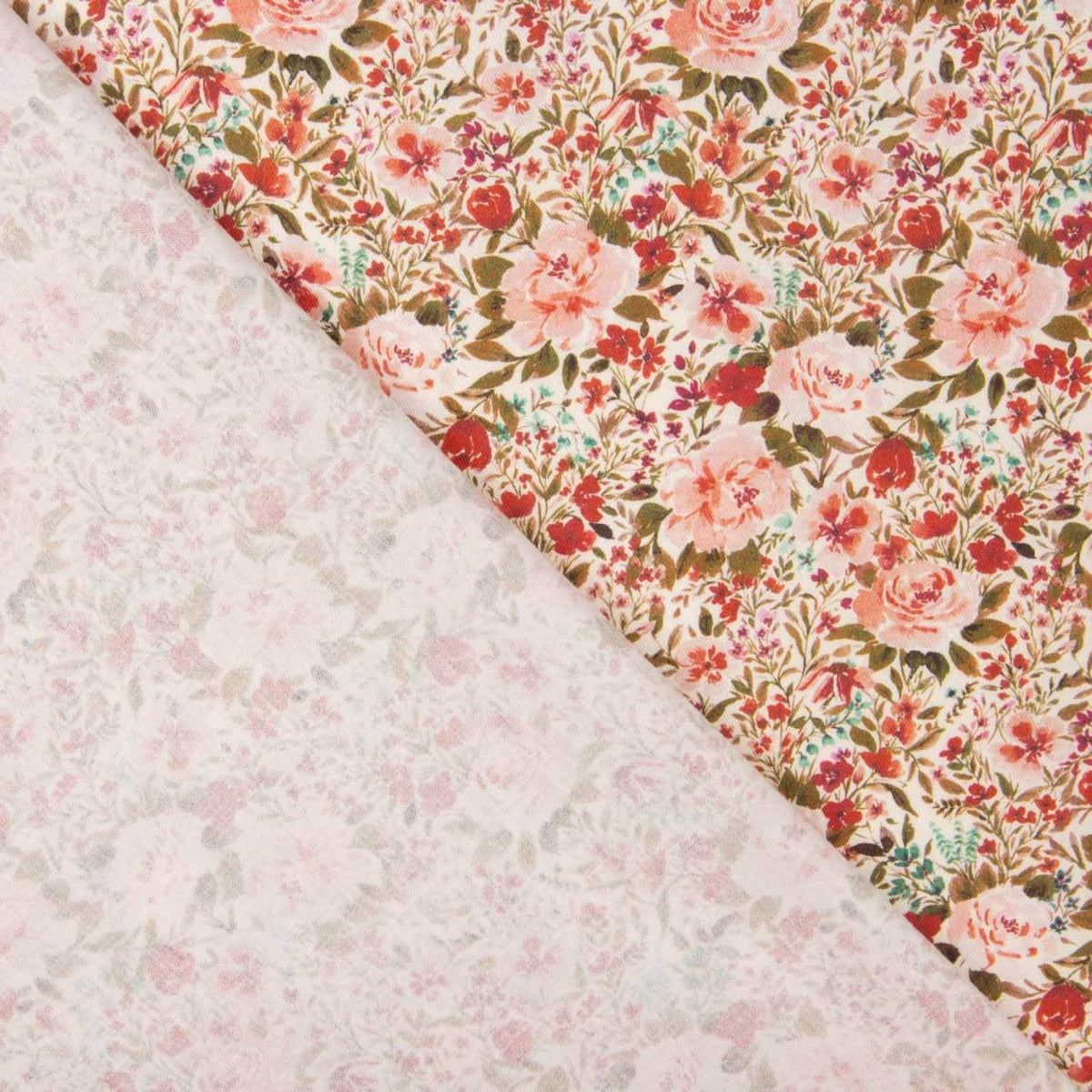 Provence Pink Floral Cotton Batiste - Ribes y Casals