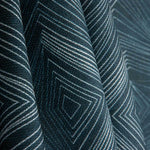 Linen and Jute Abyssal Geometric Print - Ribes y Casals