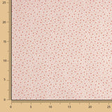 Dusty Pink Micro Floral Cotton Poplin - Ribes y Casals