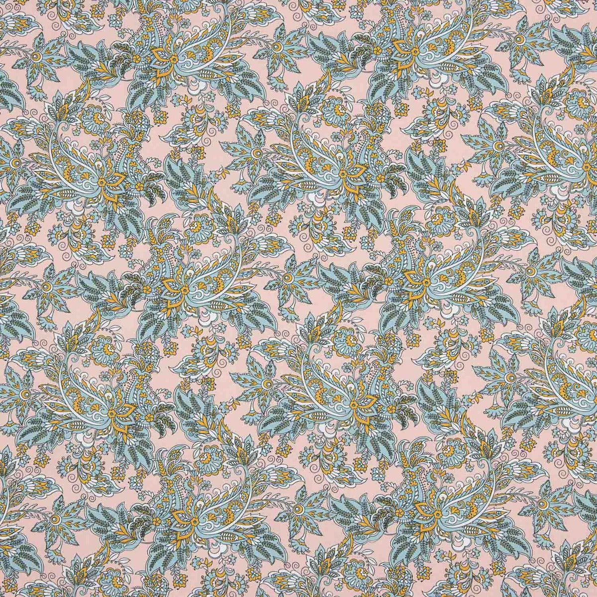 Paisley Floral Cotton Poplin - Ribes y Casals